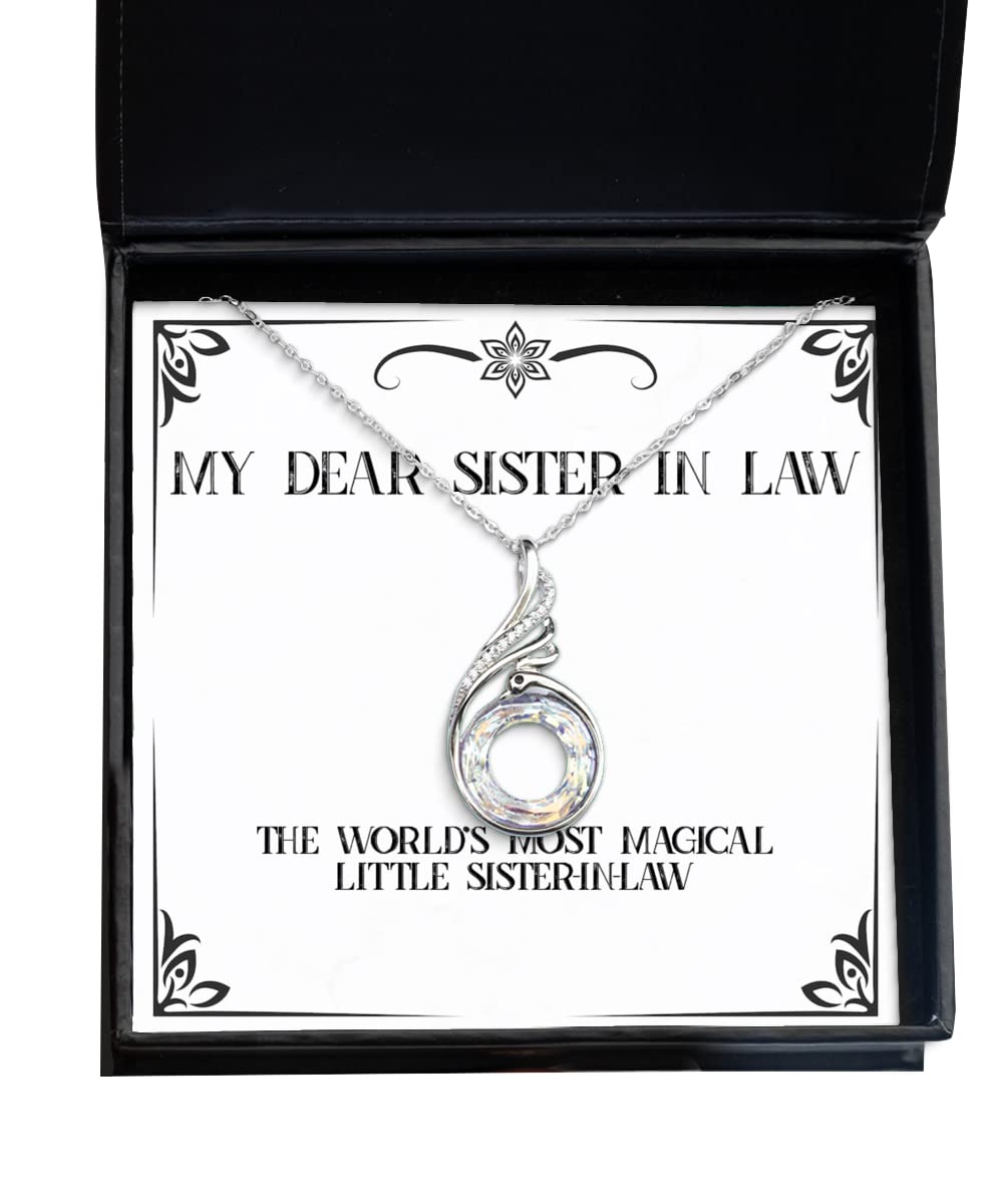 Rising Phoenix Necklace - Unique Sister-in-Law Gift for Birthday, Christmas & Special Occasions | Inspirational Jewelry for Women | Perfect for Daily Wear, Parties & Meaningful Moments