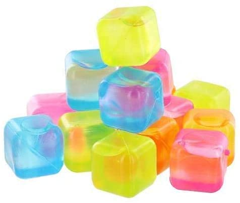 Premium Silicone Ice Molds for Freezer - 24-Piece Reusable Ice Cube & Whisky Ball Molds Set (Multicolor) - Perfect for Cocktails, Whiskey, Cold Drinks & Party Beverages