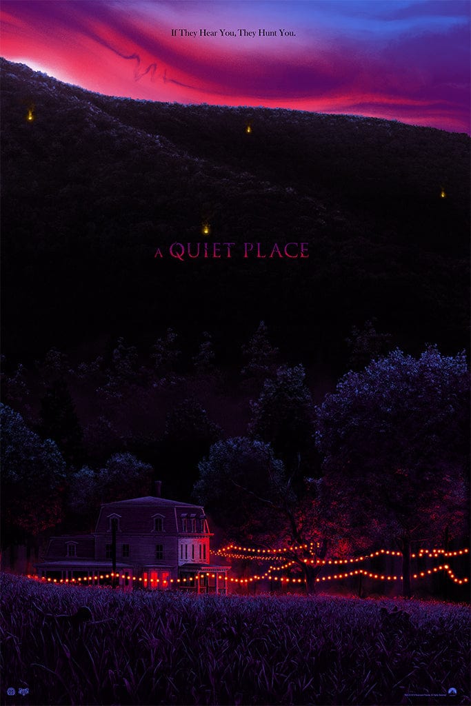 A Quiet Place Movie Poster - High Quality Wall Art for Home, Office, or Theater Decor - Perfect for Horror Fans and Film Collectors