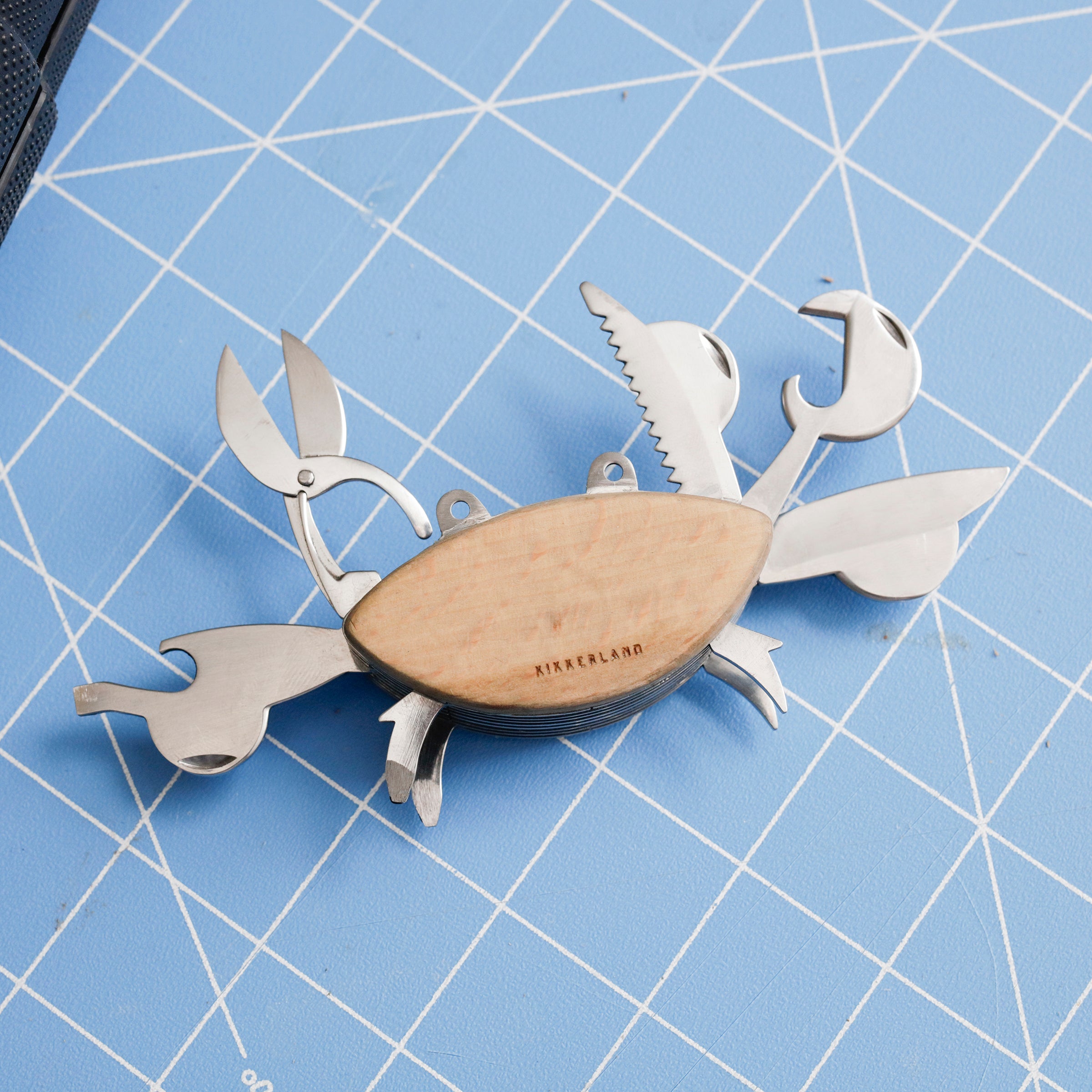 Premium Stainless Steel Crab Multi-Tool - Compact & Versatile Outdoor Gear for Camping, Hiking, Fishing, and Survival Adventures