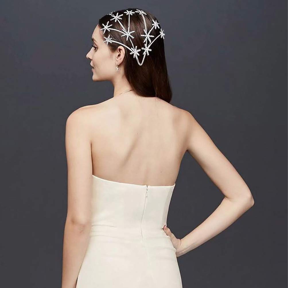 Sparkling Rhinestone Tiara Headband for Girls - Elegant Wedding, Birthday & Bridal Hair Accessory - Perfect for Princess Parties, Pageants & Special Occasions