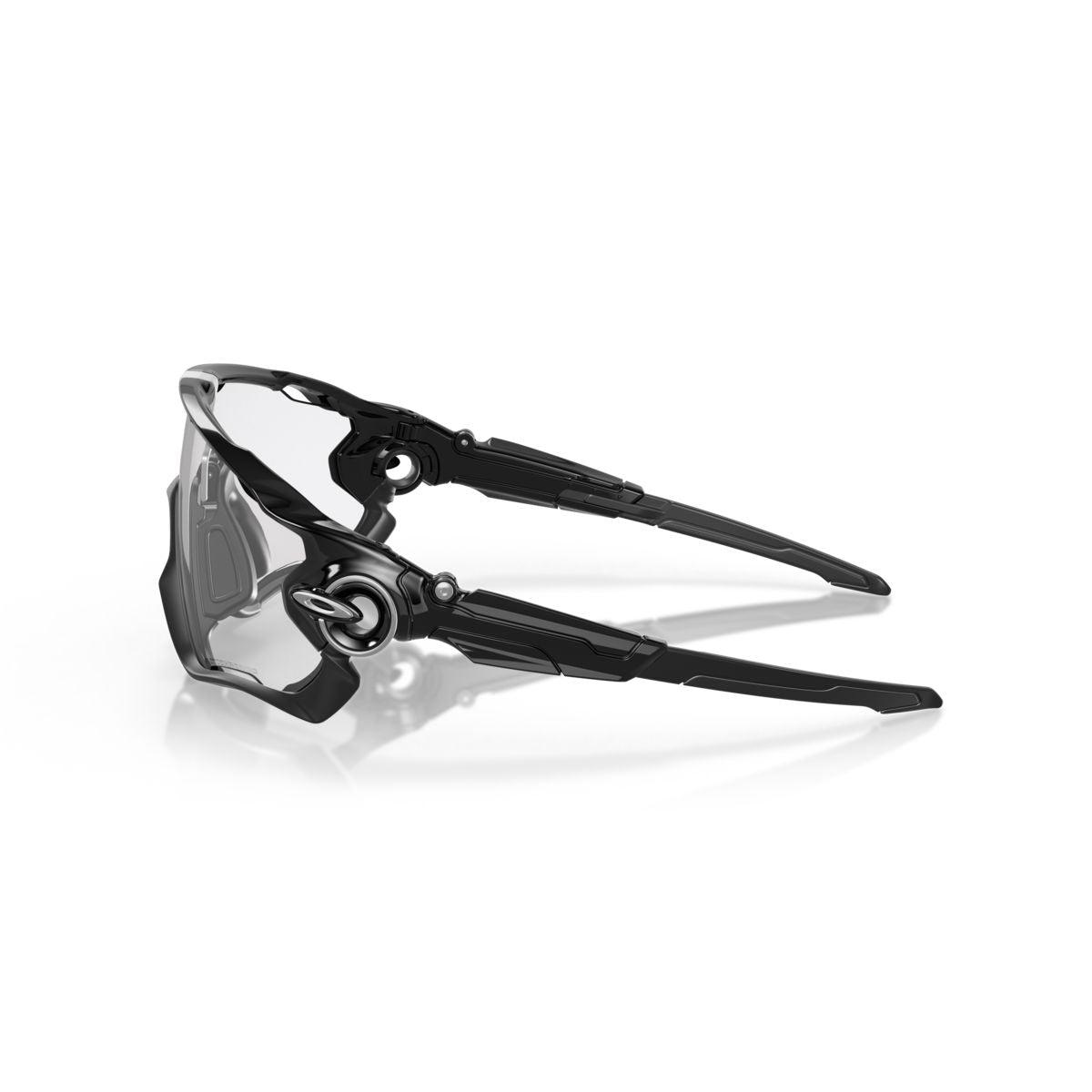 Oakley Jawbreaker Sunglasses Polished Black/Clear to Black Iridium Photochromic Lenses - 0OO9290 929014 - Ideal for Cycling, Running & Outdoor Sports