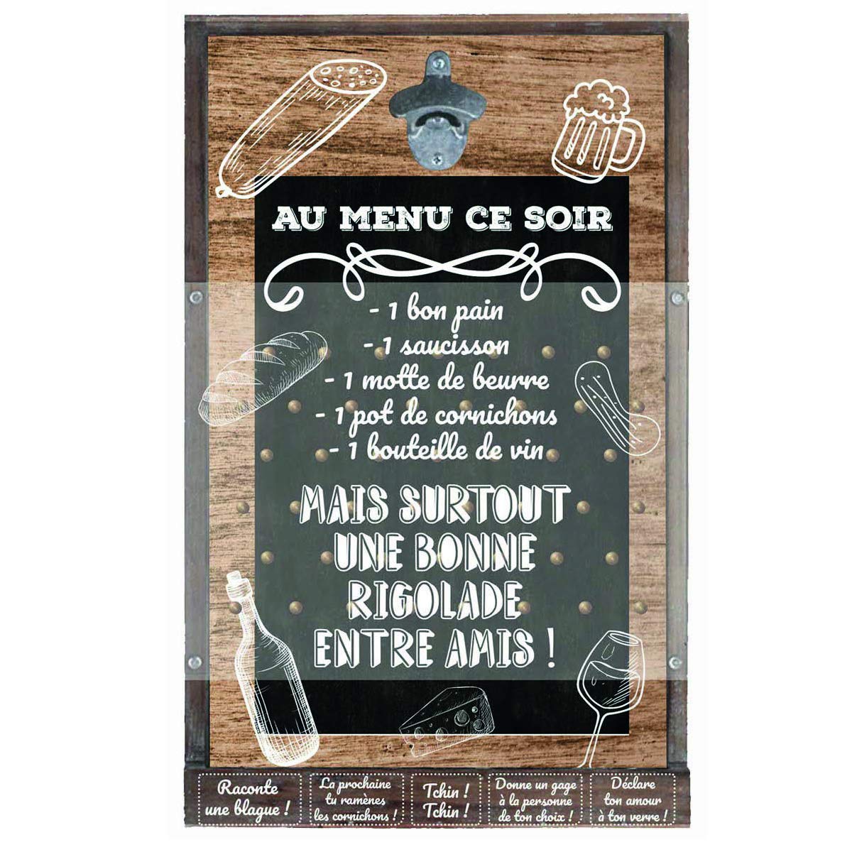 Premium French Wine Gift Set - 4 Boxes with Bottle Opener 