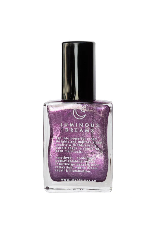 Luminous Dreams Nail Polish - Long Lasting Glow in The Dark Nail Lacquer for Women | Perfect for Night Parties, Halloween & UV Events