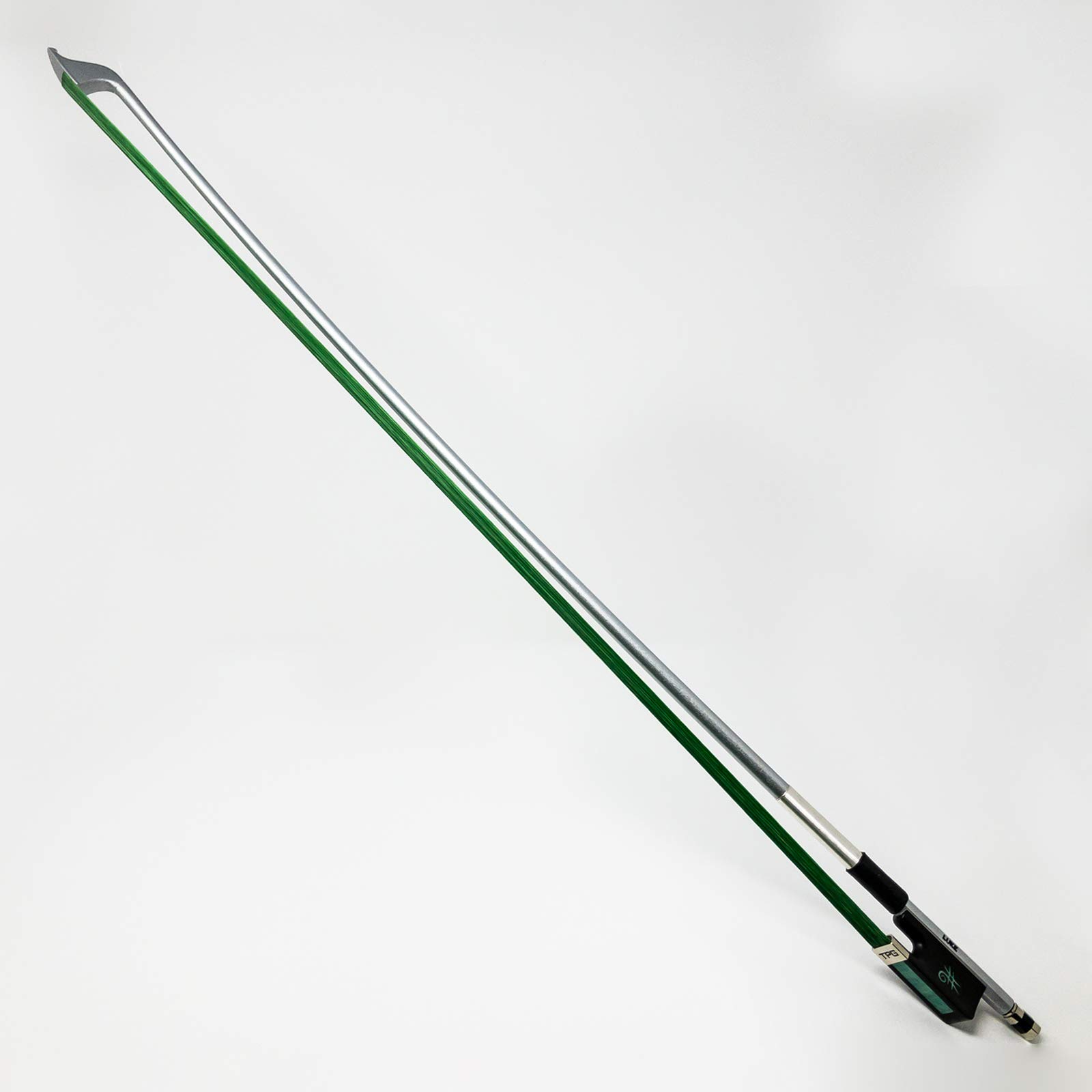 Premium Carbon Fiber Violin Bow 4/4 Full Size - Ebony Frog & High-Quality Horsehair - Professional Violin Accessory for Performances, Practice & Orchestral Playing (TPG Sharp Bow by The Piano Guys)