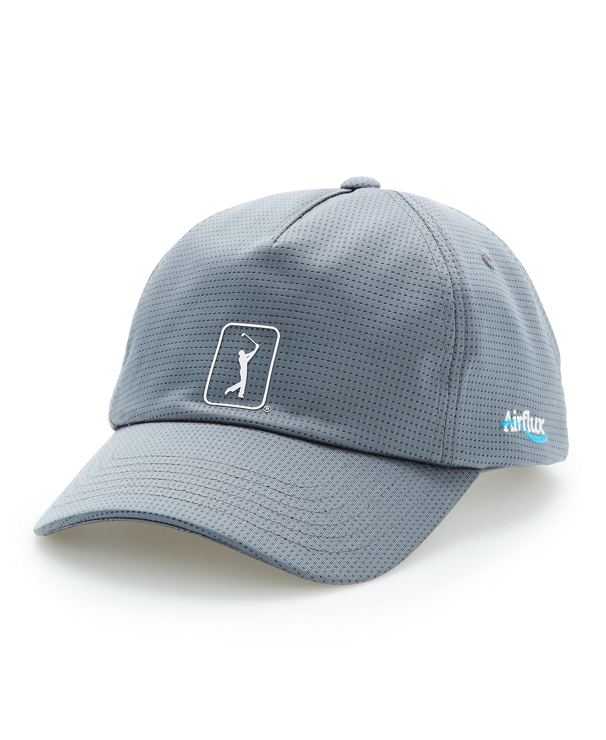 PGA TOUR Men's Airflux Mesh Golf Cap - Lightweight & Breathable for Outdoor Sports & Casual Wear