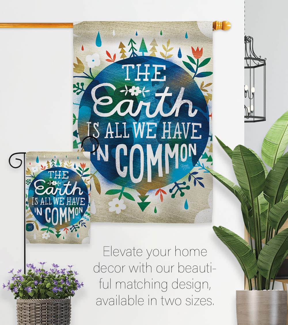 Breeze Decor Inspirational Vertical Flags Set - House & Garden Decor for Outdoor & Indoor