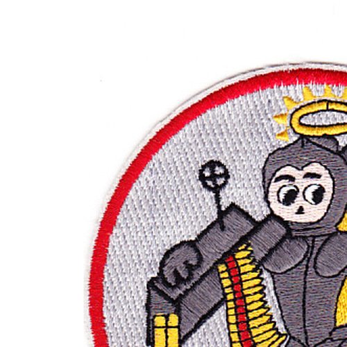 VF-53 Iron Angels Military Patch - Embroidered Morale Patch for US Navy Fighter Squadron - Perfect for Jackets, Hats & Backpacks