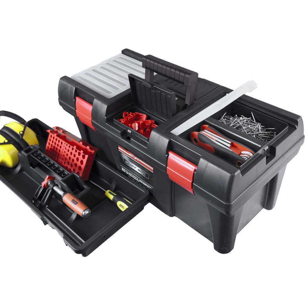 Professional PATROL ToolBox STUFF Semi Pro SKR20SPSTUFFCZAPG001 - Heavy Duty Storage for Tools & Equipment | Perfect for Mechanics, DIY Projects & Home Organization