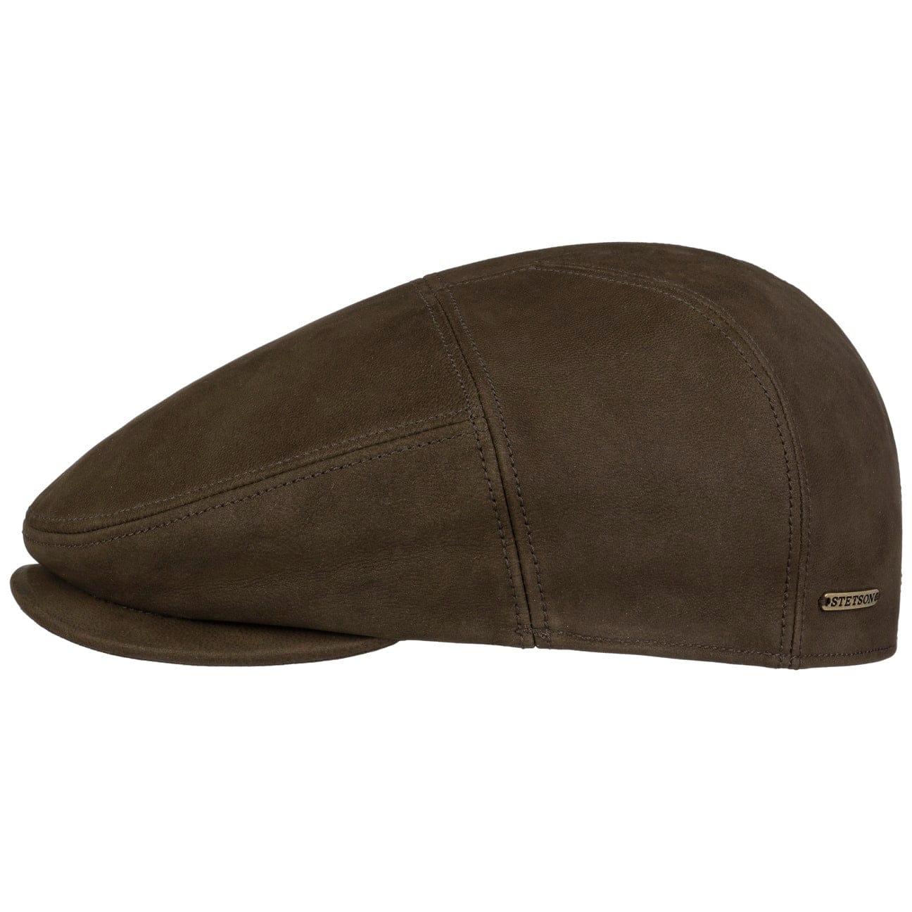 Stetson Sheepskin Driver Flat Cap - Vintage Style Men's Winter Hat for Driving & Outdoor Activities