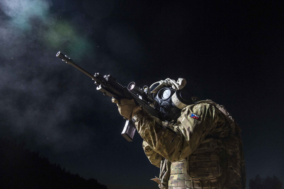 Mira Safety CM-7M Military Grade Gas Mask - NBC Protection for Emergency Preparedness, Survival, & Tactical Use