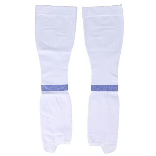Open Toe Compression Socks for Women - 15-20mmHg Knee High Support Stockings | Breathable & Soft Circulation Socks | XXL Size | Ideal for Home, Office, Travel & Varicose Vein Relief