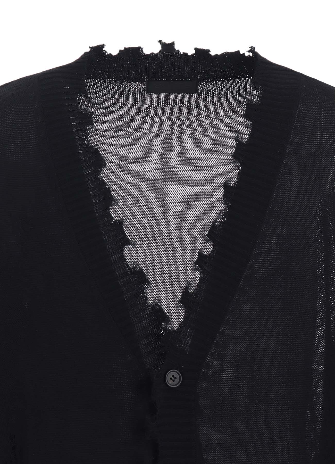 Compact Twist 10g Damaged Knit Cardigan for Women - Cozy Lightweight Open Front Sweater for Fall Layering & Casual Outfits