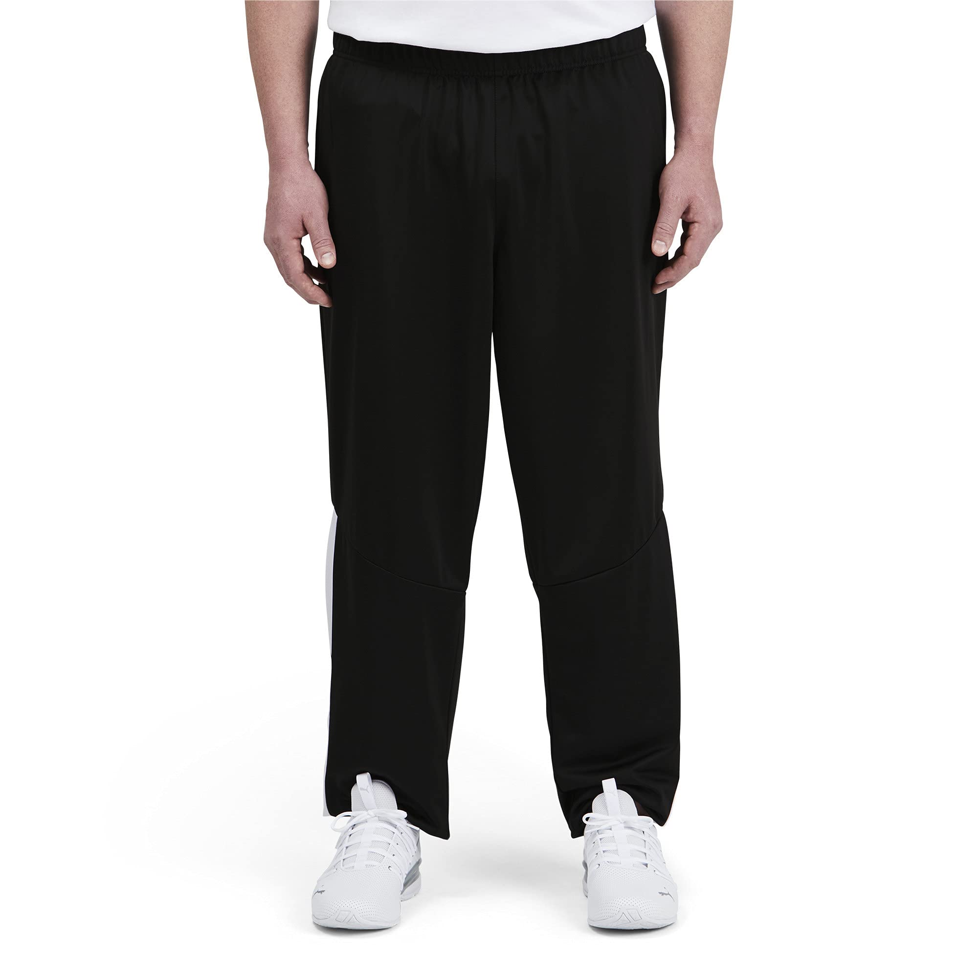 PUMA Men's Contrast Pants for Big & Tall - Comfortable Athletic Joggers with Stylish Design - Perfect for Gym, Running, and Casual Wear