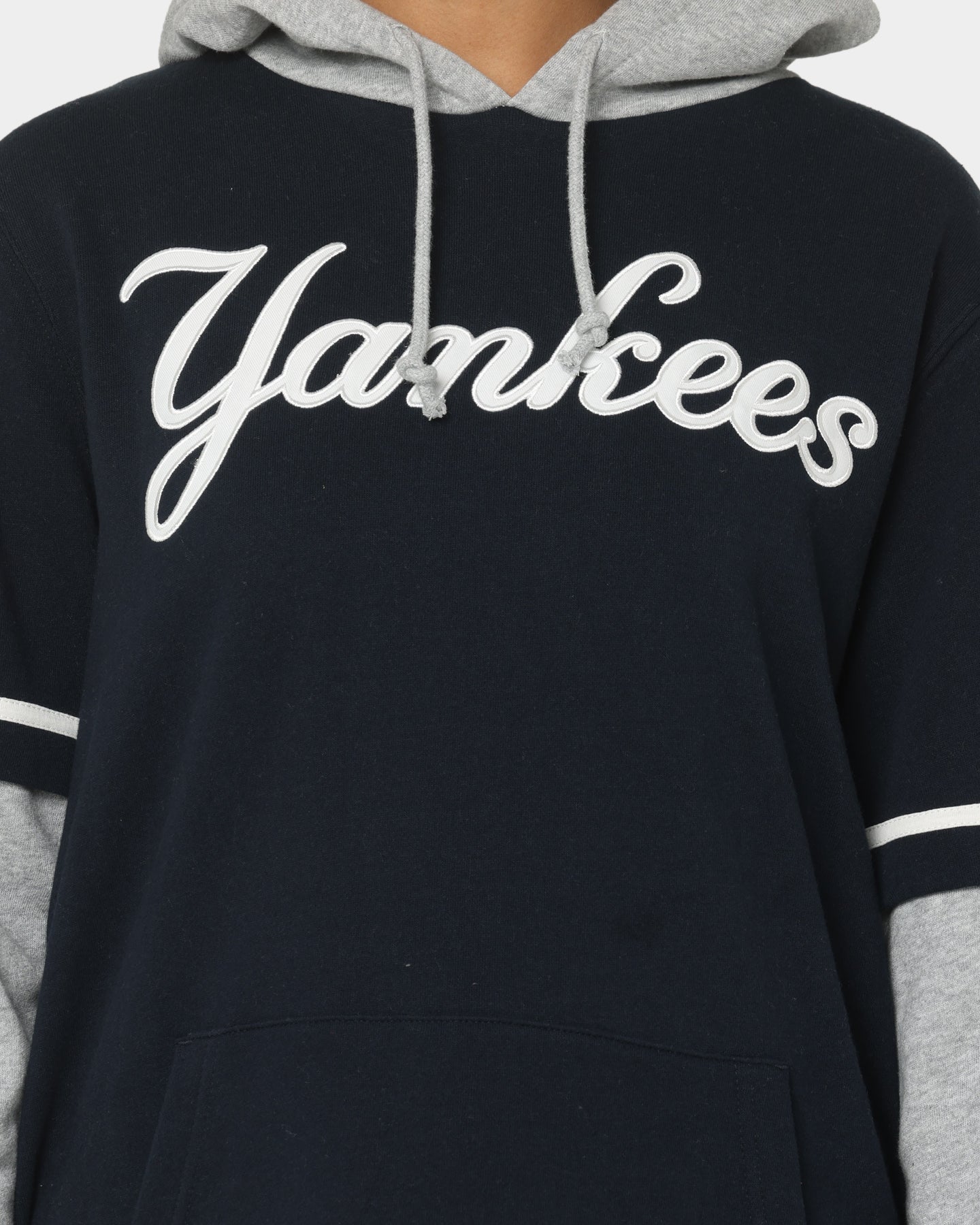 47 Brand New York Yankees Shortstop Hoodie - Navy Blue Pullover for Men & Women - Cozy Fall & Winter Wear for Baseball Fans & Street Style