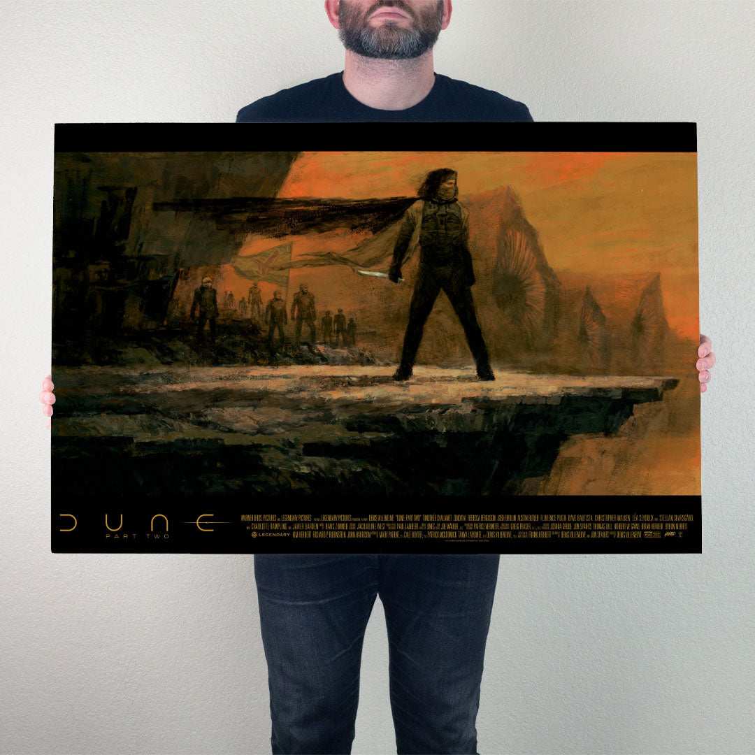 Dune: Part Two Movie Poster (Version 1) - Premium Wall Art for Sci-Fi Fans & Home Theater Decor