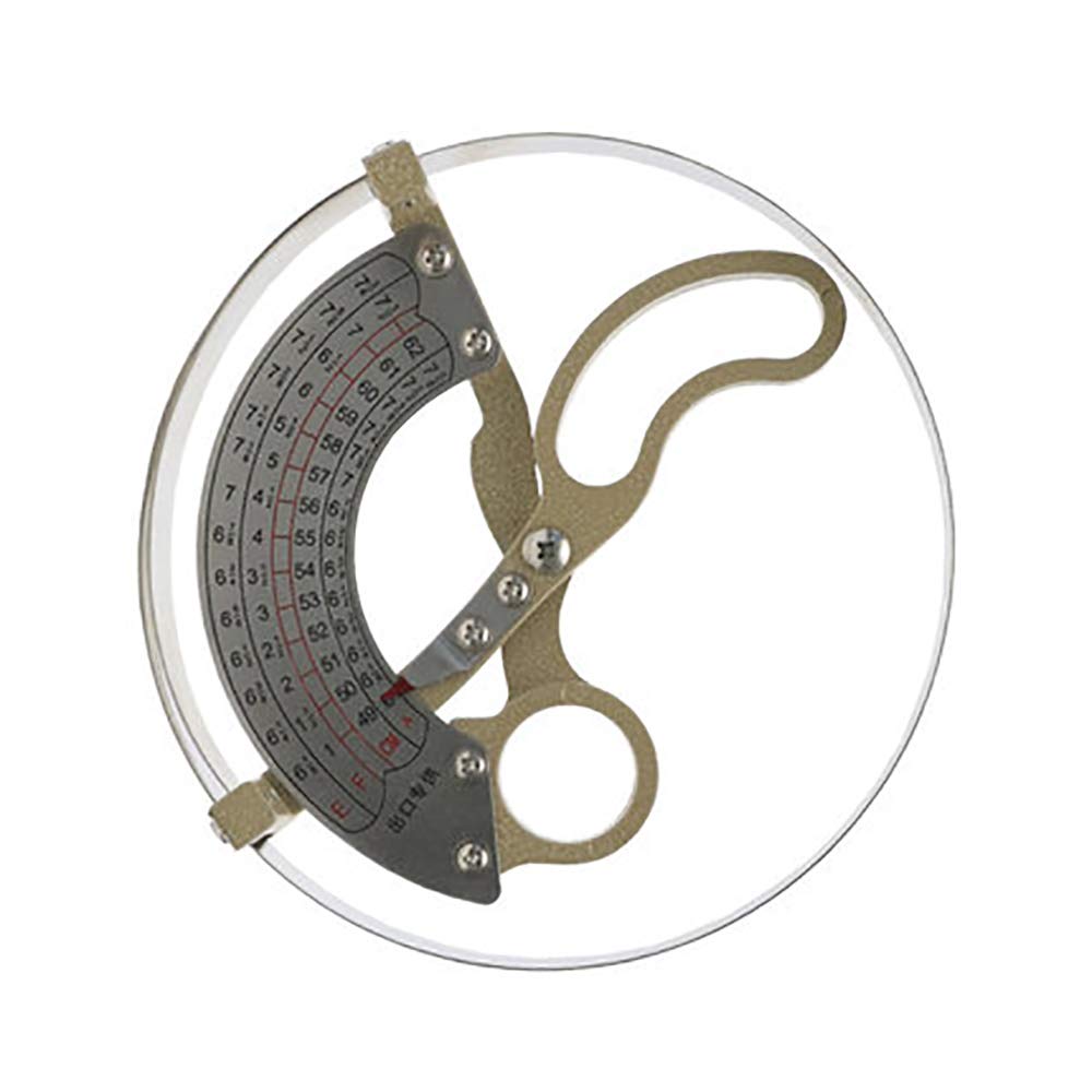 Professional Hat Ruler Inner Cap Measurement Tool (49-62cm) - Accurate Sizing for Baseball Caps, Beanies & Hats - Perfect for Hat Makers, Tailors & Fashion Designers
