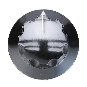 BLACK INDICATOR KNOB, 2 Inch Diameter NRE #051383 - Perfect for Industrial Machinery & Equipment Control Panels