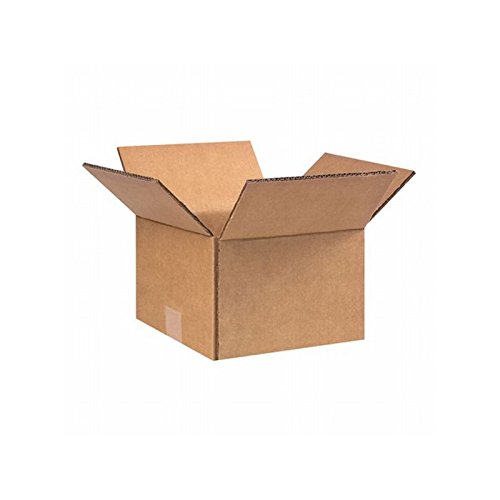 Heavy-Duty Double Wall Corrugated Box 9x9x6.5 Inches - 15 Pack Kraft Brown Shipping Boxes for Moving, Storage & Ecommerce Packaging