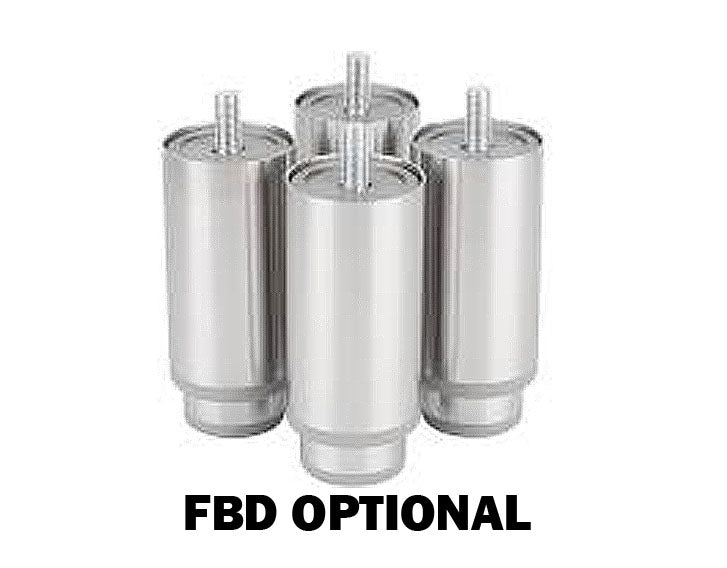 FBD Frozen Dispenser Leg Kit - Universal Fit for All Models - Free Shipping - Perfect for Ice Cream Shops, Cafes, and Commercial Kitchens