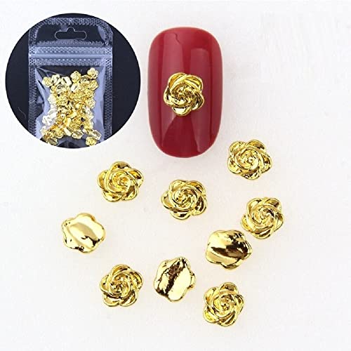 20PCS Punk Style Nail Charms - Cross Nail Art Rivet Accessories, Fashion Alloy Nail Decor for DIY Manicure - Perfect for Gothic, Rocker, and Edgy Nail Designs (202105-4)