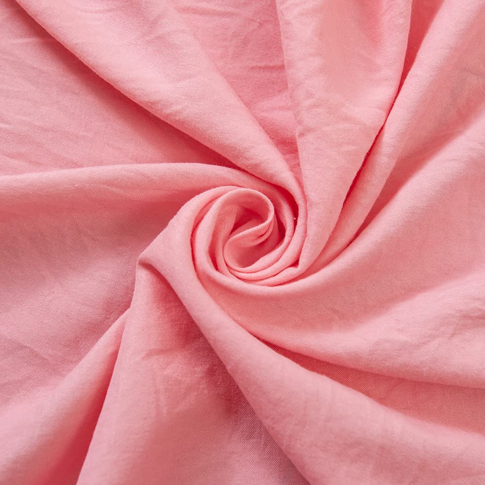 Girls Bed Canopy - Pink Castle Tent for Queen Size Bed, Reading Nook Decor