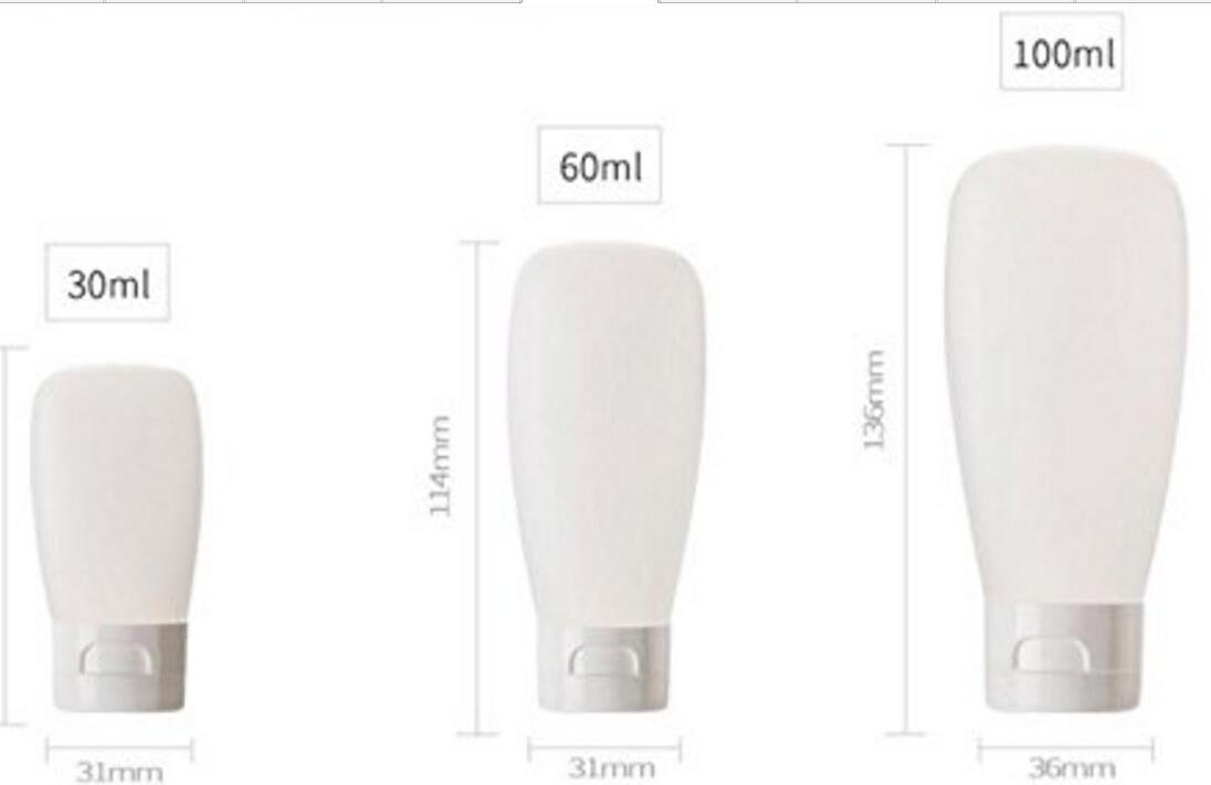 12Pcs Empty White Plastic Squeeze Tubes with Flip Cap - 60ML/2oz Refillable Travel Bottles for Facial Cleanser, Makeup, Lotion, Shampoo & Shower Gel - Perfect for DIY Cosmetics, Travel Toiletries & Home Organization