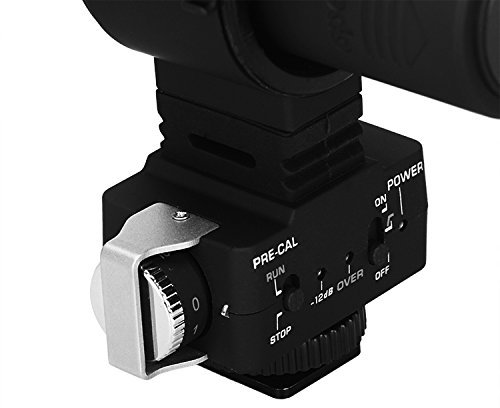 Professional Super Cardioid Shotgun Microphone for Sony HXR-NX100 - Stereo Recording with Dead Cat Wind Muff - Perfect for Vlogging, Interviews & Outdoor Filming