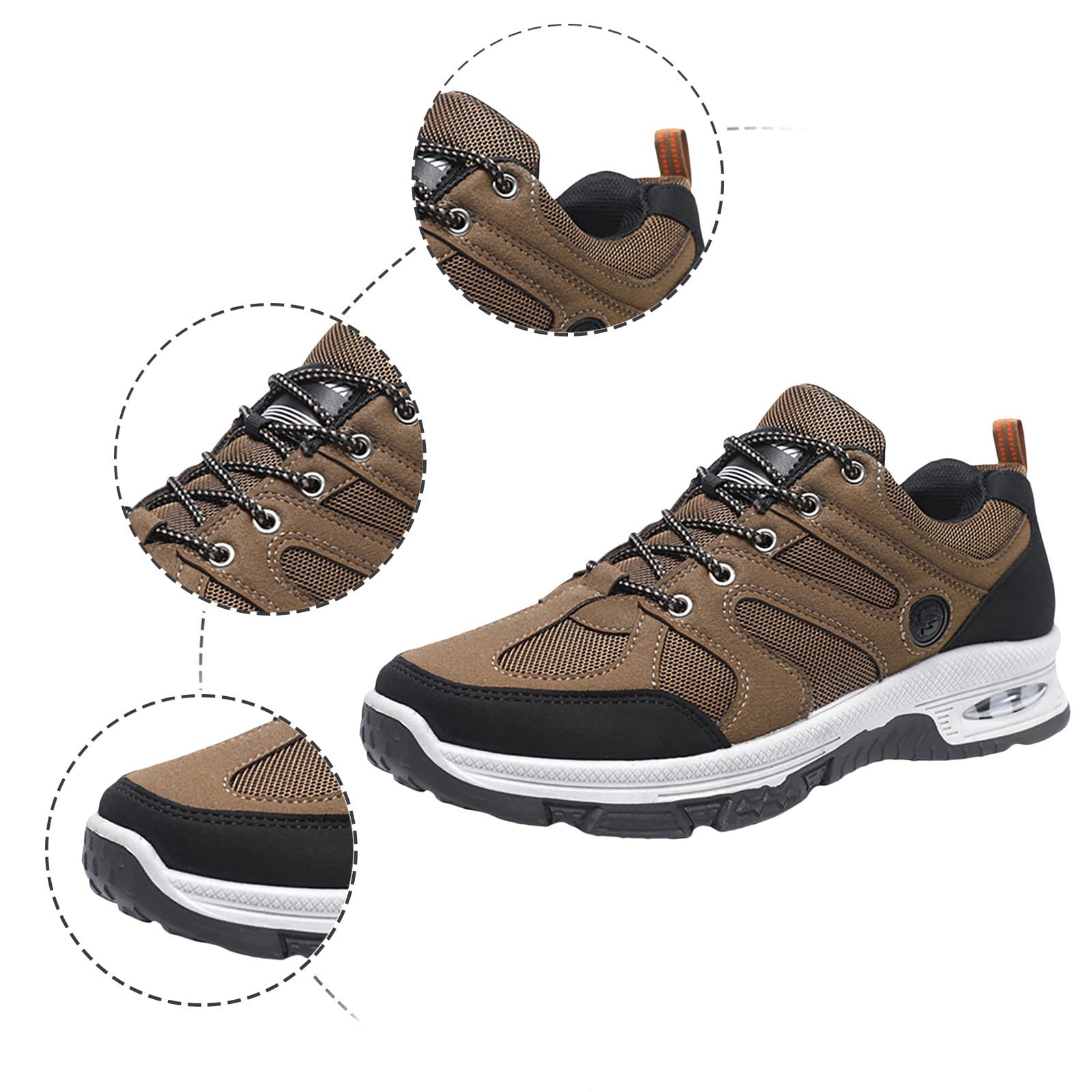 **Lightweight Waterproof Hiking Shoes for Men & Women – Wide Comfortable Trekking & Mountain Climbing Shoes – Breathable Outdoor Shoes for Summer Hiking & Backpacking – Black**    *(Perfect for Trail Running, Camping, and Adventure Travel)*