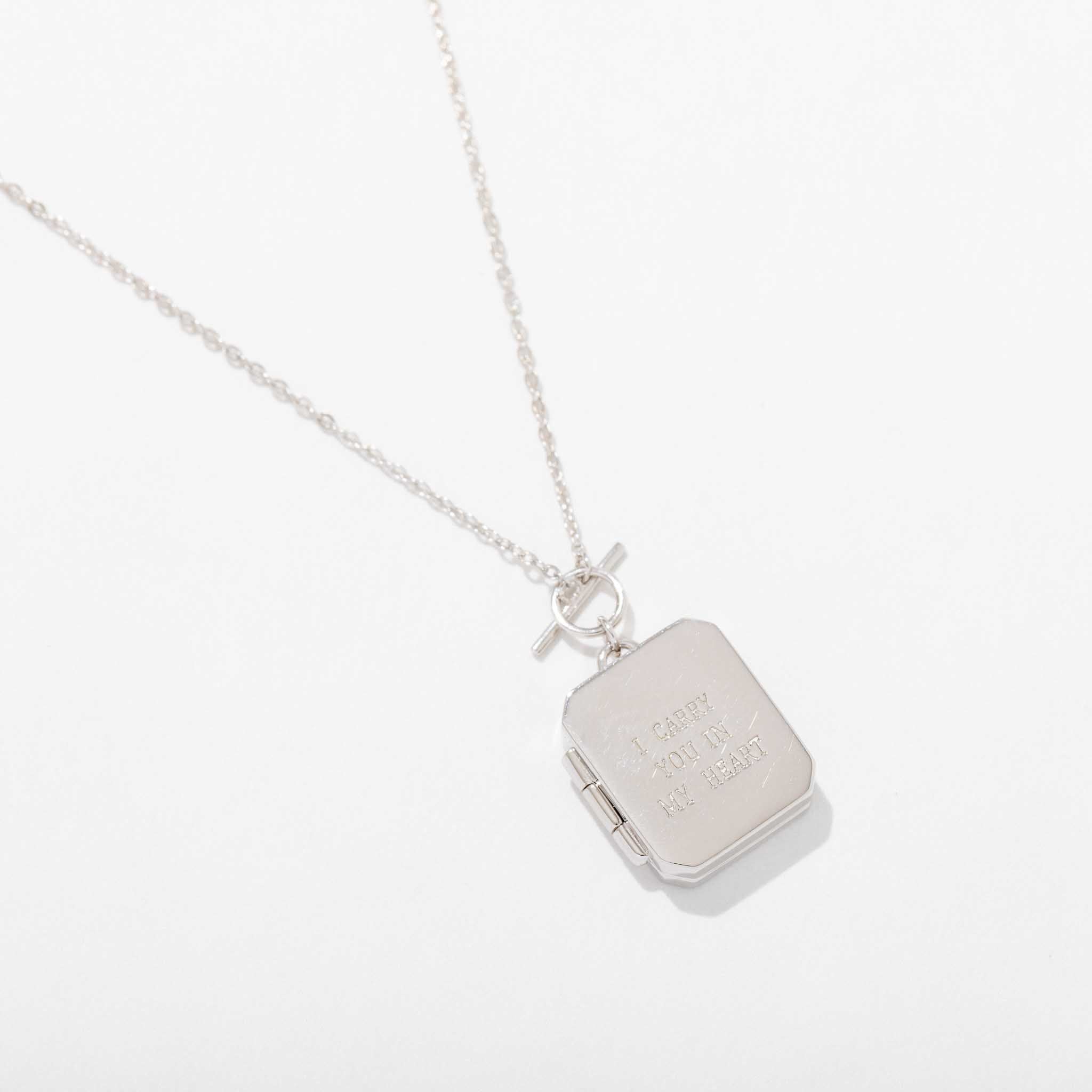 Rachel Locket Necklace - Elegant Heart Pendant Jewelry for Women | Perfect Gift for Valentine's Day, Anniversary & Special Occasions | Wear with Dresses, Formal Attire or Everyday Outfits