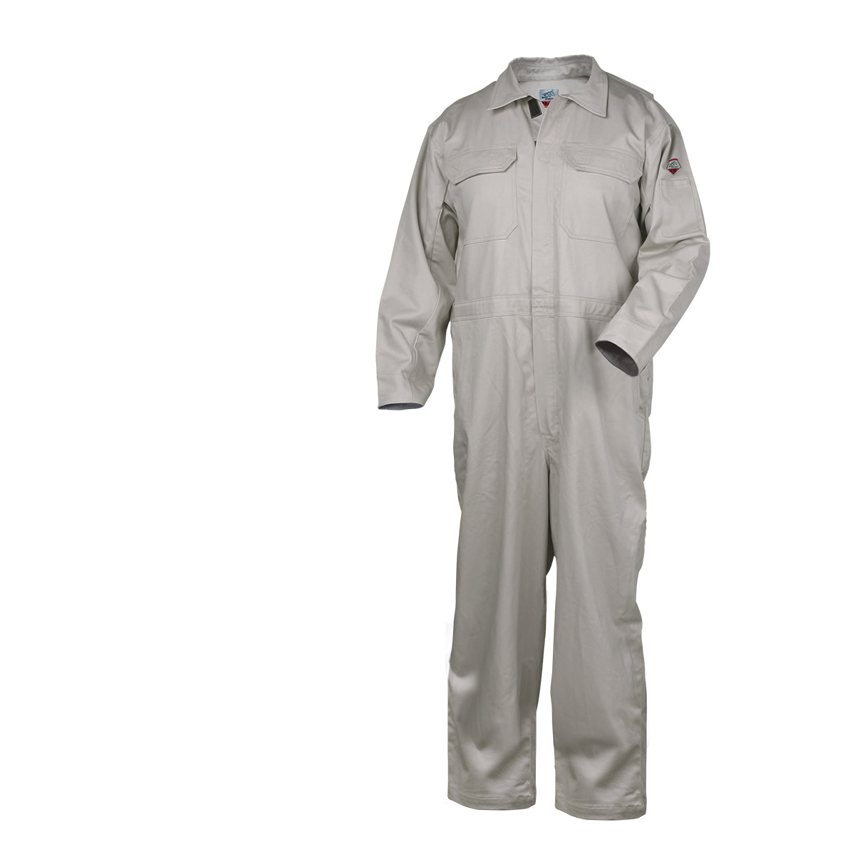 Black Stallion TruGuard 300 FR Coveralls - Flame Resistant Workwear (Stone Color, CF2215 ST) for Industrial Safety & Hazard Protection