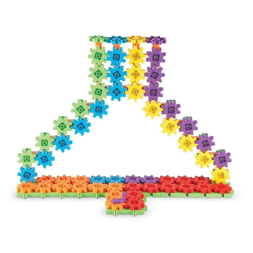 Gears! Gears! Gears!® Super Building Set - 150 Piece STEM Construction Toy for Kids Ages 3+ | Creative Learning & Educational Play for Preschoolers | Perfect for Classroom, Birthday Gifts & Family Bonding Activities