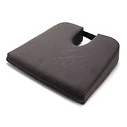 Premium Tush Cush Memory Foam Seat Cushion for Car, Office & Computer Chair - Navy Blue - Relieves Back Pain & Improves Posture for Long Sitting Hours