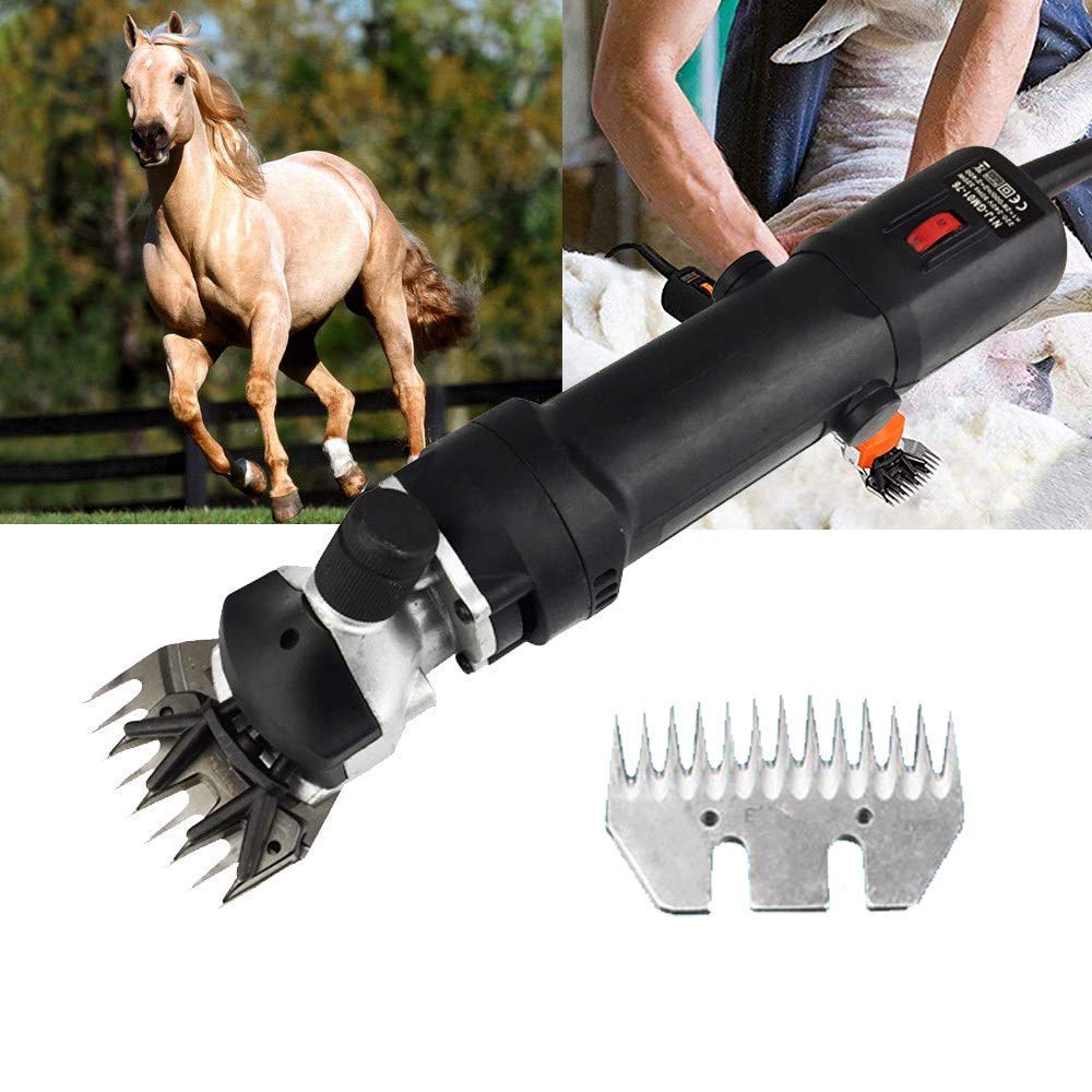 690W Heavy Duty Electric Sheep Shears - Professional 6-Speed Grooming Clippers for Sheep, Goats, Cattle & Livestock | Perfect for Farm Shearing, Wool Trimming & Animal Grooming