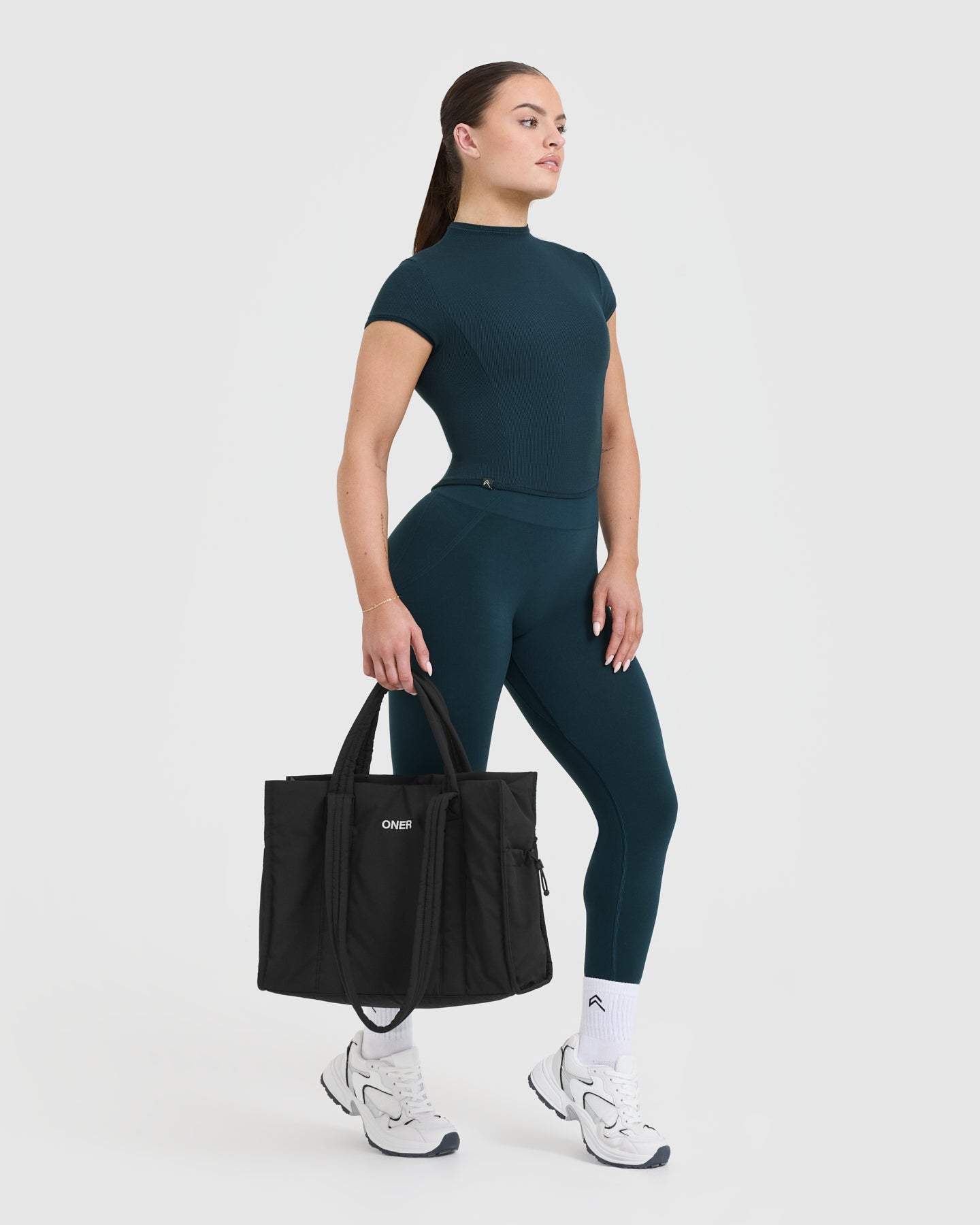 Stylish Black Tote Bag for Women - Durable & Spacious Eco-Friendly Shopping Bag - Perfect for Groceries, Work, Beach & Travel