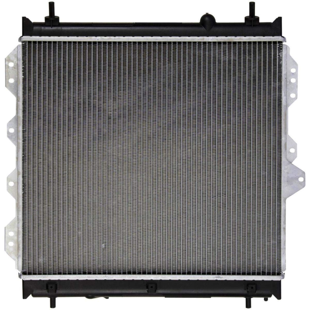 High-Performance 26mm Core AT Aluminum/Plastic Radiator 1 Row for 2003-2009 Chrysler PT Cruiser 2.4L L4 Engine with Oil Cooler - Perfect for Cooling System Upgrades & Engine Overheating Prevention