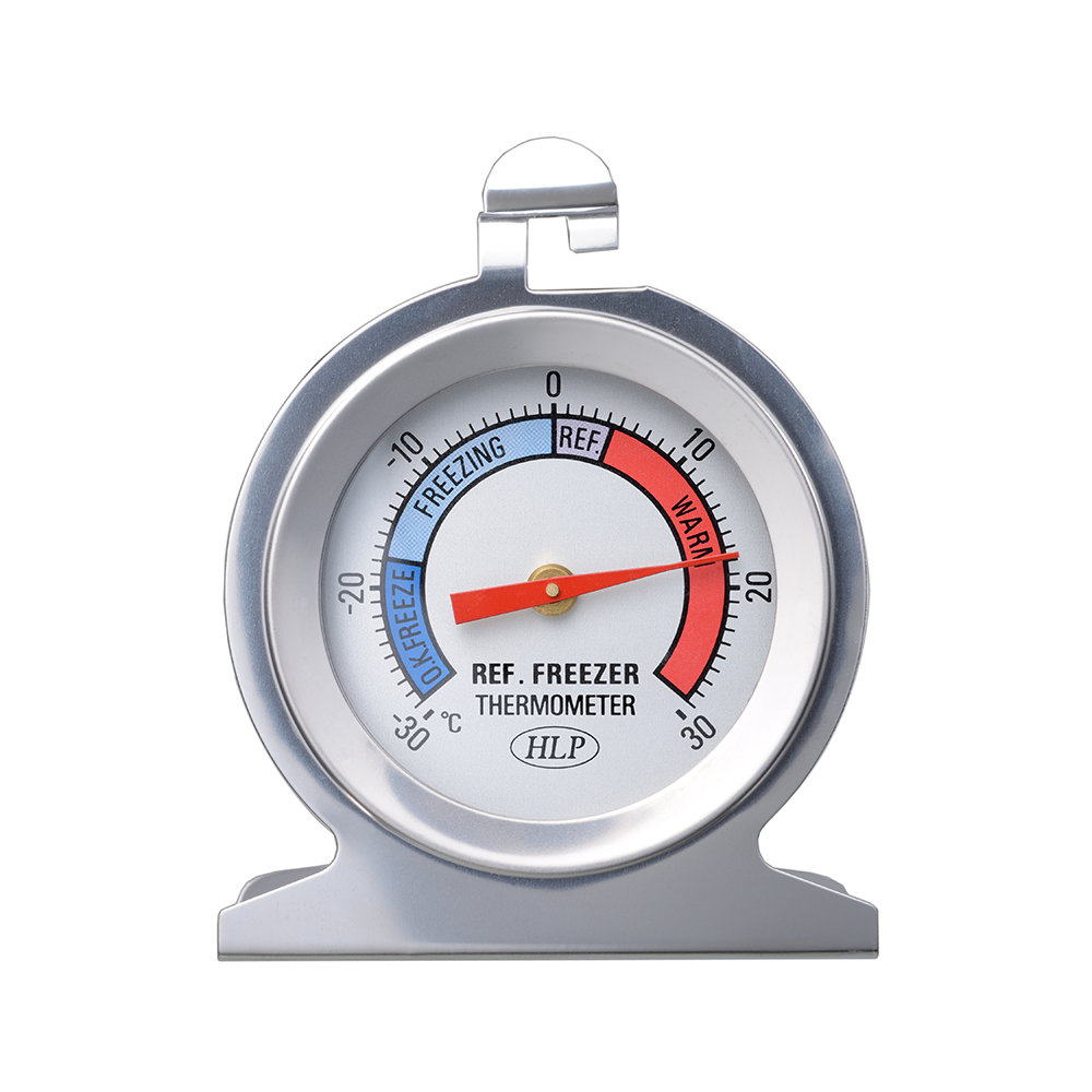 30+30 Dial Refrigerator/Freezer Thermometer C20 - Accurate Temperature Monitoring for Food Storage & Safety