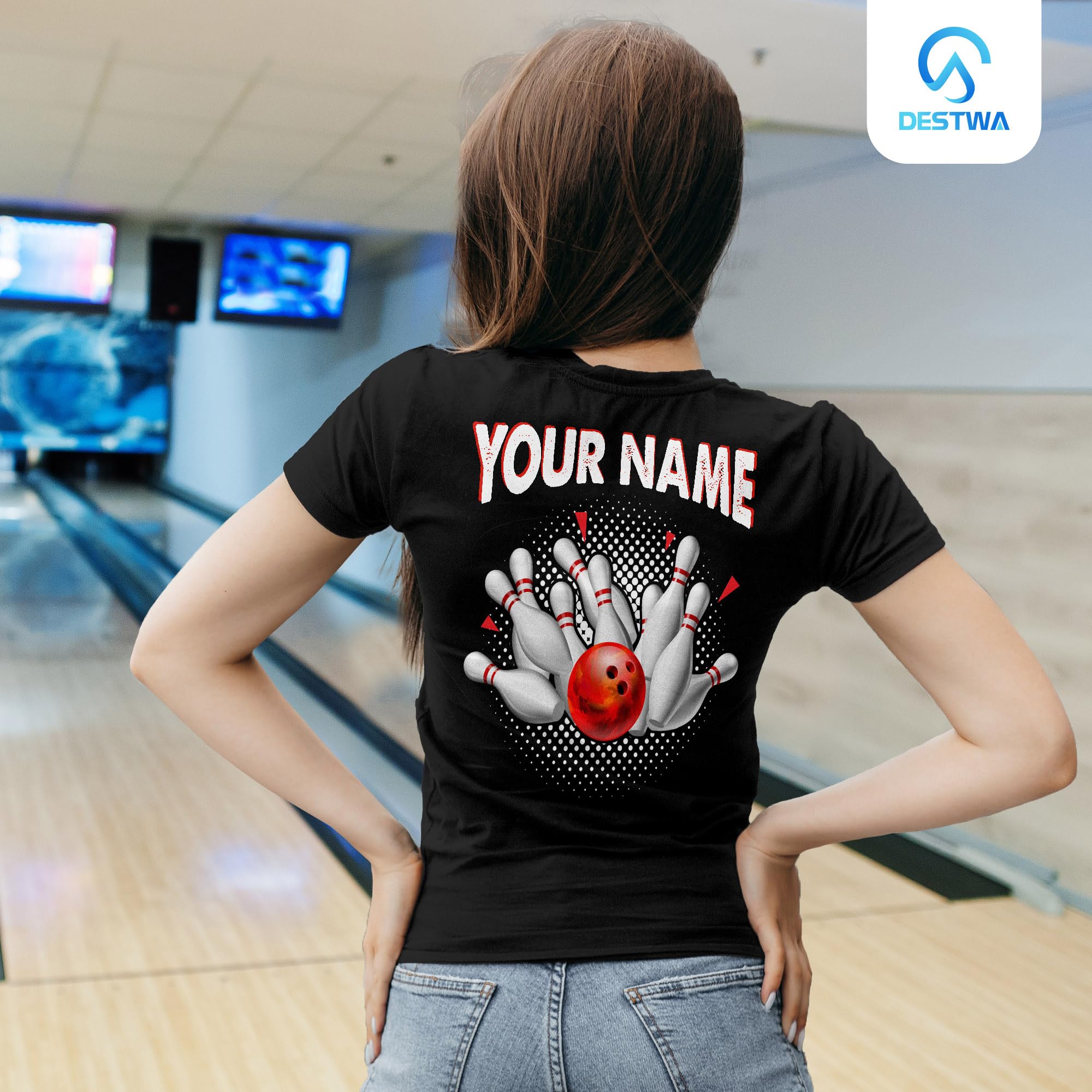 Custom Bowling Shirts with Name - Personalized Team Bowling Shirts for Men, Women & Unisex - Vintage Style Bowling Apparel for Leagues, Parties & Casual Wear