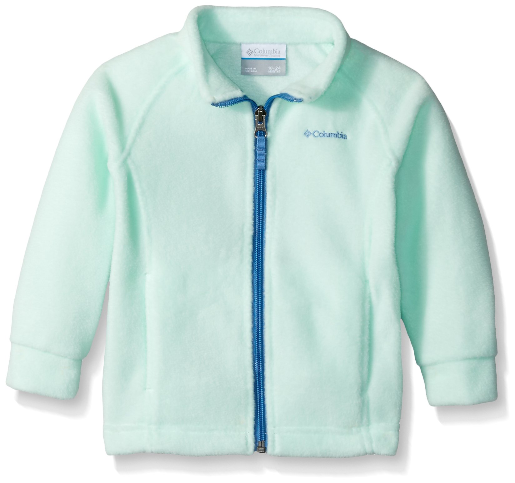 Columbia Girls' Benton Springs Fleece Jacket - Warm & Soft Kids' Outerwear for School, Play & Outdoor Adventures