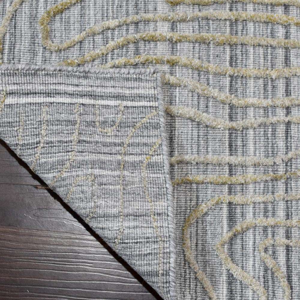 Handwoven Aria Area Rug - Soft Boho Chic Design for Living Room, Bedroom, or Nursery Decor | Eco-Friendly Natural Fiber Floor Mat