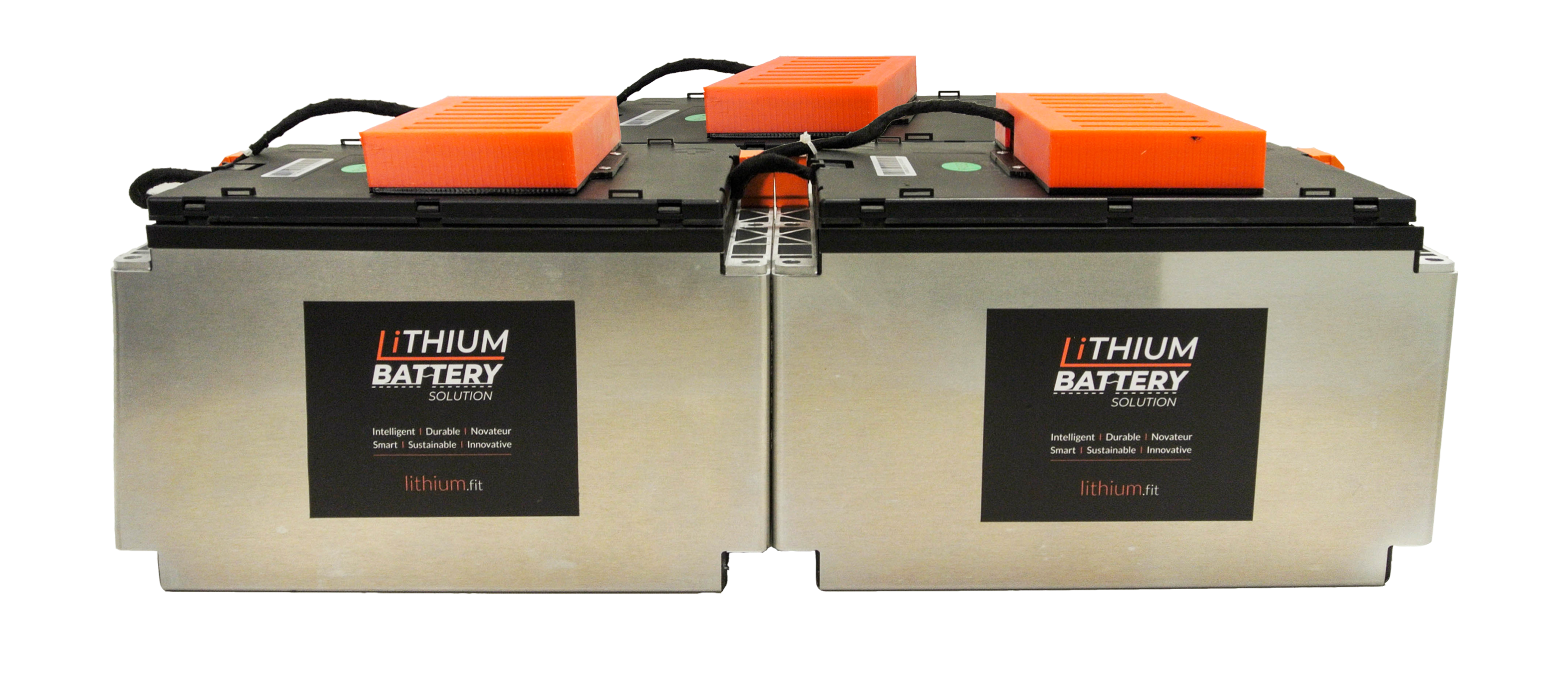 3X LBS 200 LiFePO4 Lithium Battery with External BMS - High Performance Commercial & Industrial Lithium Ion Battery Solution for Solar Energy Storage, Marine, RV and Off-Grid Power Systems