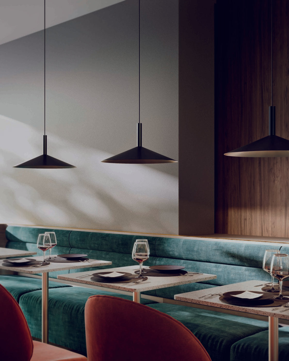 Modern Altura Pendant Lamp - Elegant Hanging Light Fixture for Dining Room, Kitchen Island & Living Room Decor