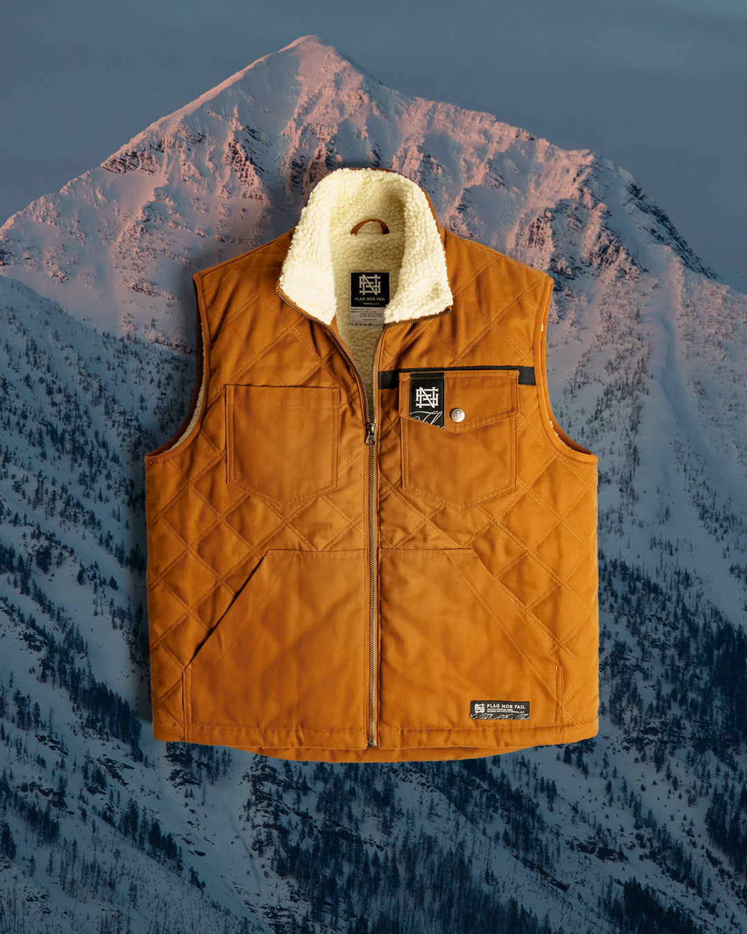 Timber Forever Vest - Durable Outdoor Jacket for Hiking, Camping & Cold Weather - Men's & Women's Water-Resistant Fleece Vest