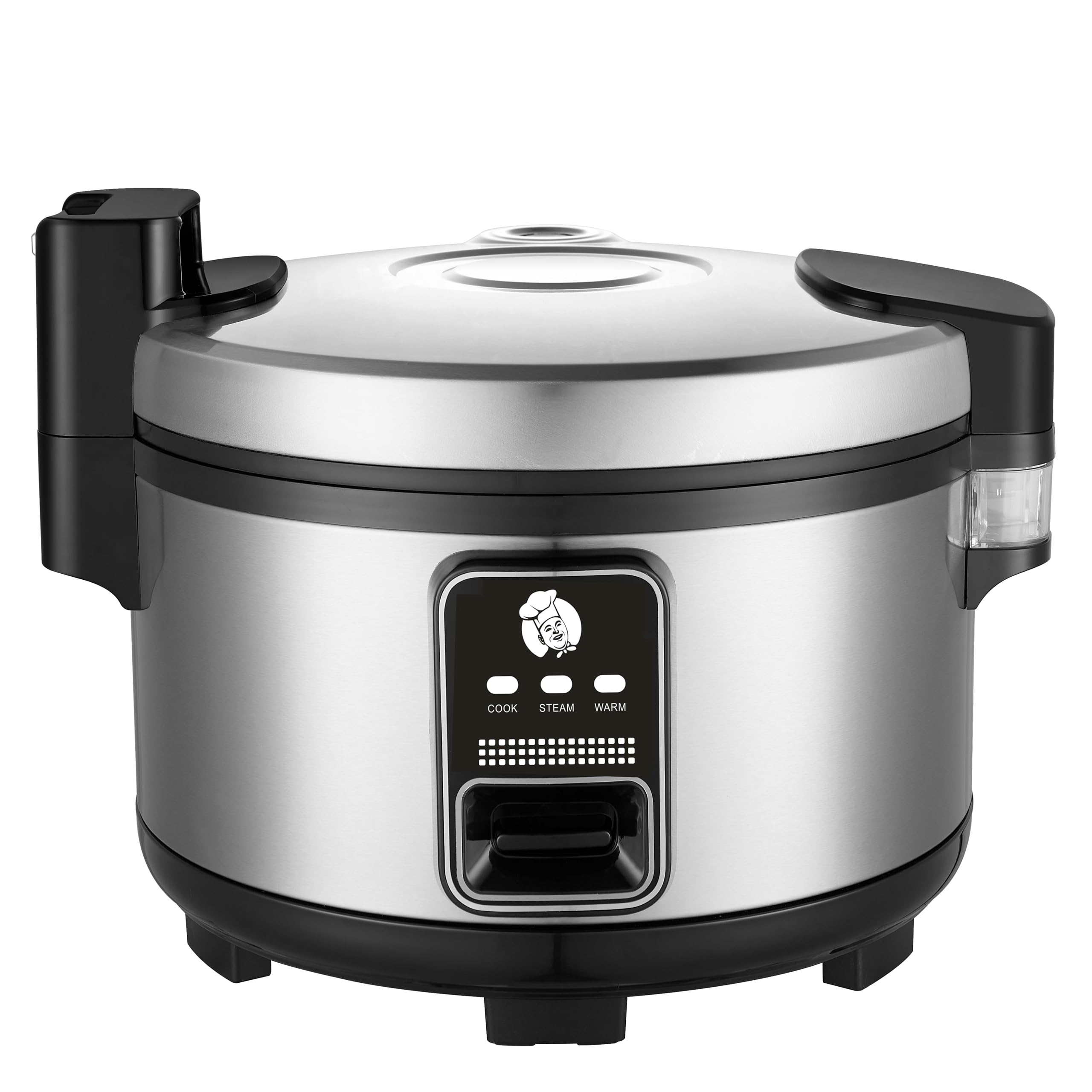Large 15L Commercial Rice Cooker - 84 Cups Cooked | 32 Cups Uncooked - Electric Rice Cooker & Warmer with Automatic Keep-Warm Function - Stainless Steel with One-Touch Operation - Perfect for Restaurants, Catering, and Large Family Gatherings