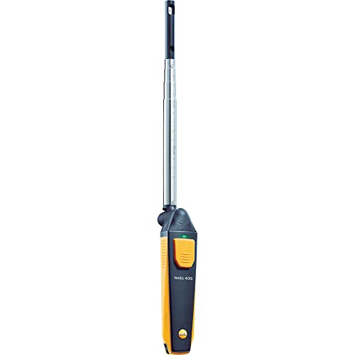 Testo 405i Wireless Hot-Wire Anemometer - Smart Probe for Air Velocity, Duct Airflow & Temperature Measurement | HVAC, Industrial & Laboratory Use