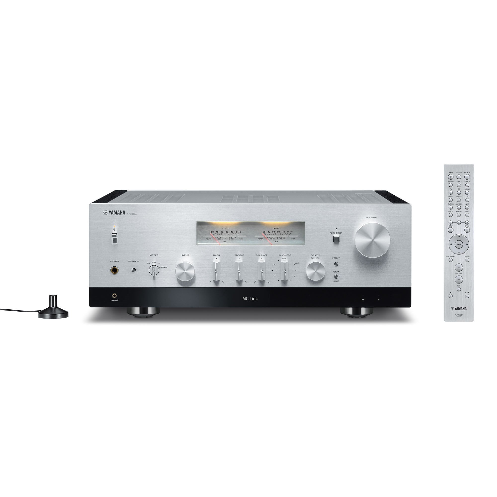 Yamaha R-N2000A Hi-Fi Stereo Network Receiver - Wireless Streaming, High-Resolution Audio, Home Theater & Music System for Audiophiles - Perfect for Living Room, Home Theater & Music Studio Setup