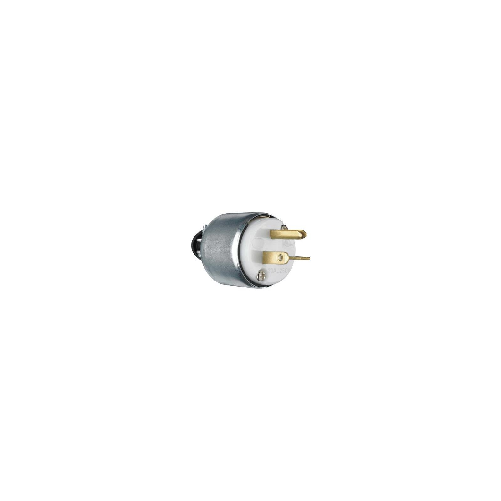 Pass & Seymour PS620PACC20 20 Amp 250 Volt Yellow Armor Plug - Heavy Duty Industrial Grade Electrical Connector for Construction Sites, Workshops, and Outdoor Equipment
