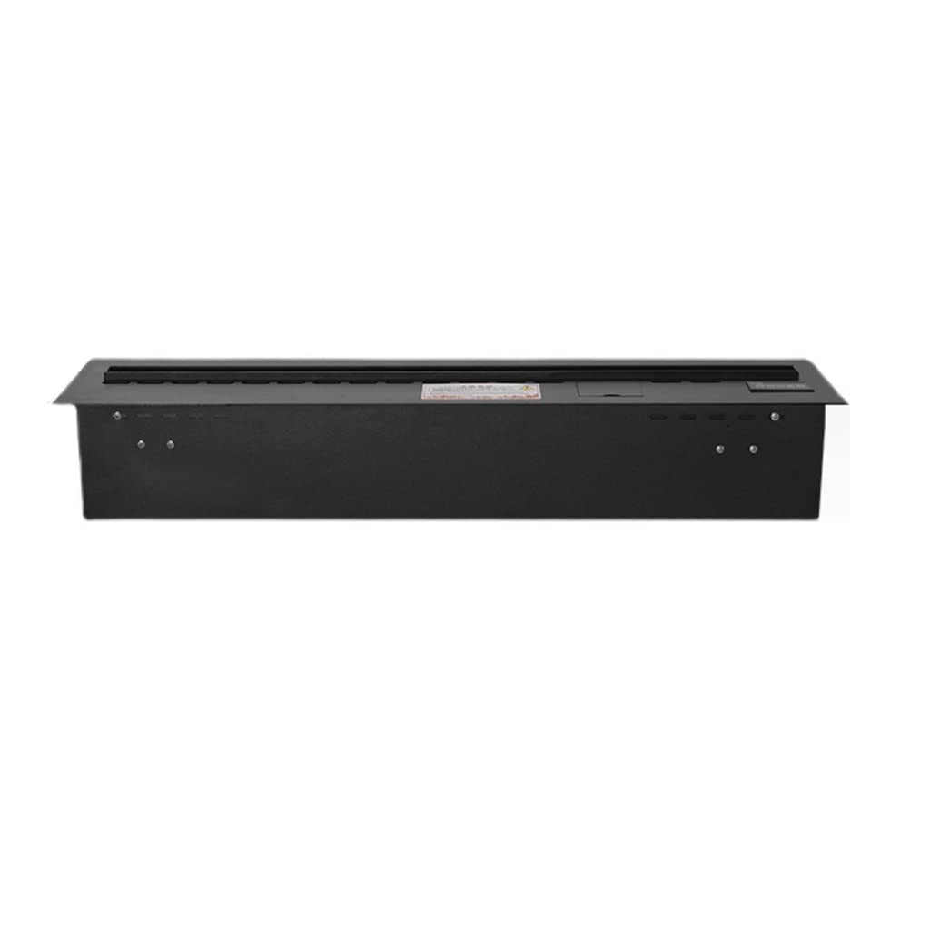 3D Electric Fireplace Insert with Realistic Flame Effect - Super Long Simulation Flame, Energy Efficient Heater for Living Room, Bedroom & Home Decor (Size F) - Perfect for Cozy Winter Nights & Modern Interior Design