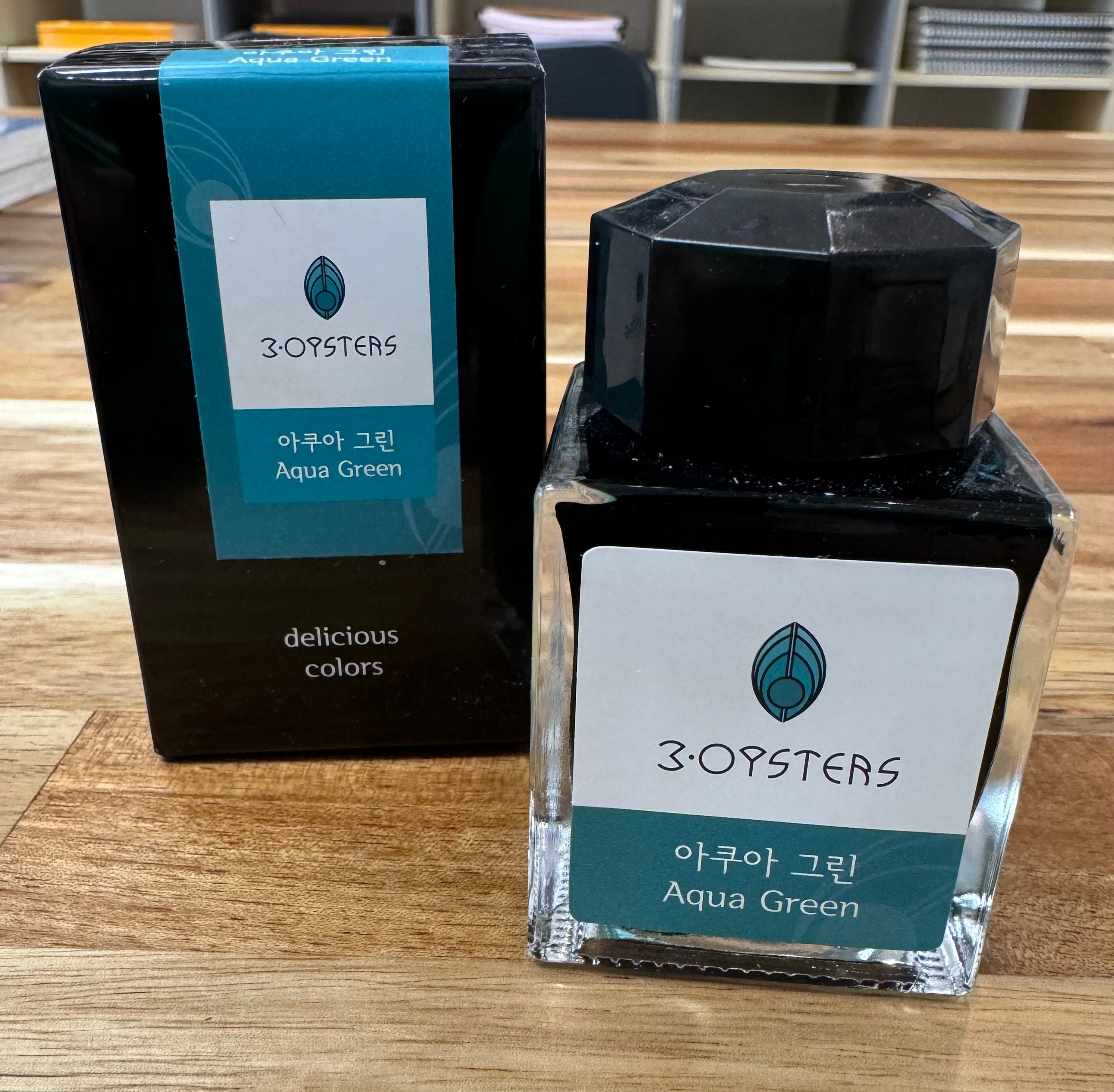 Premium 3 Oysters Fountain Pen Ink Set - 38ml Bottle with Vibrant Colors for Calligraphy, Journaling & Artistic Writing | Smooth Flow Ink for Fountain Pens