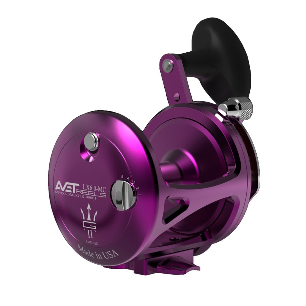 Avet LX G2 6.0 MC Single Speed Fishing Reel - Saltwater & Offshore Big Game Fishing Gear for Tuna, Marlin & Swordfish